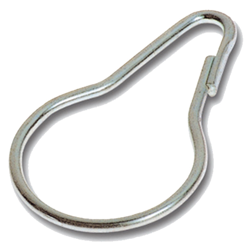Ganci per Tenda Doccia Medio 100 Pezzi Ø 30,5 mm
