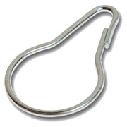 Ganci per Tenda Doccia Medio 100 Pezzi Ø 30,5 mm
