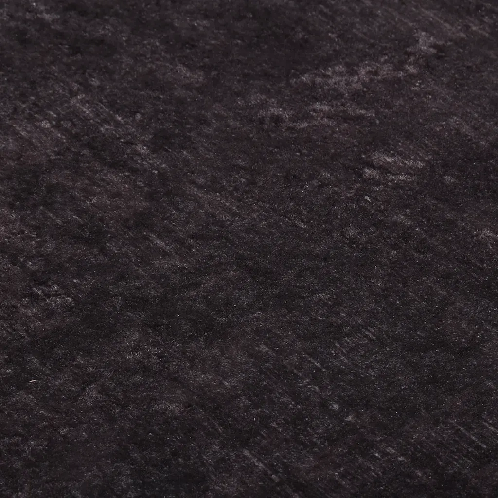Tappeto Lavabile 190x300 cm Nero e Oro 337932