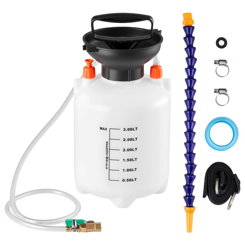 Pompa Manuale per Trasferimento Fluido 3 L in HDPE YS-091 con Tubo 120 cm per Auto e Officina
