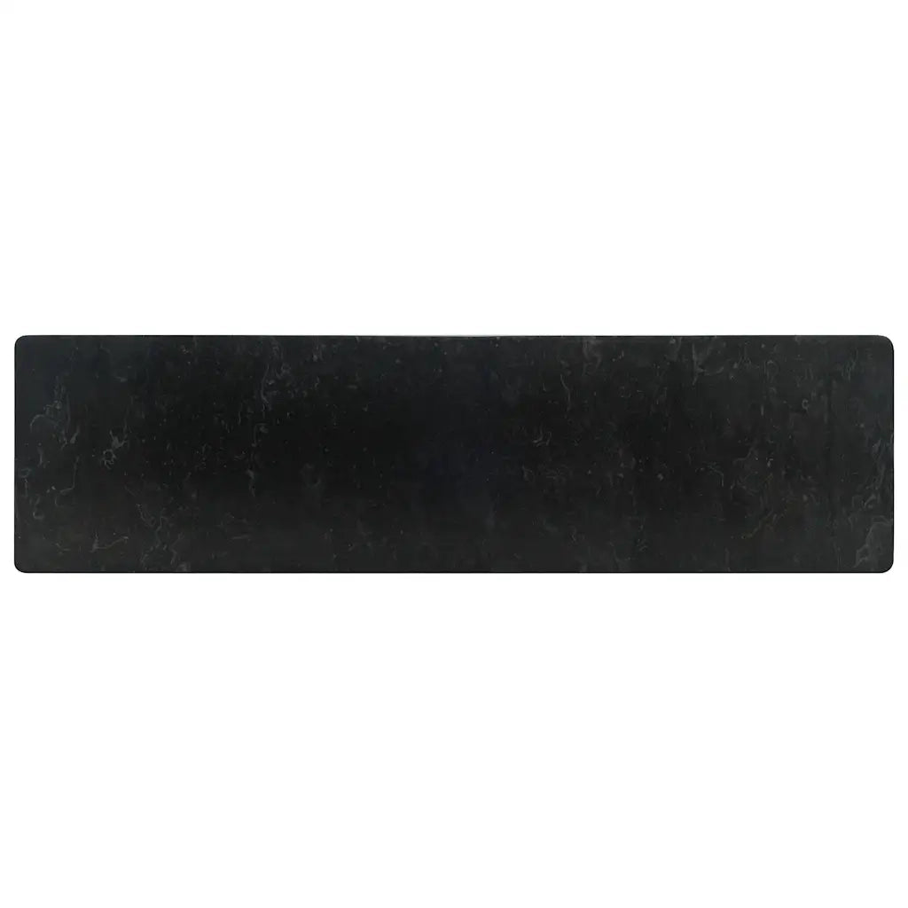 Lavello 45x30x12 cm Marmo Lucido Nero 142772