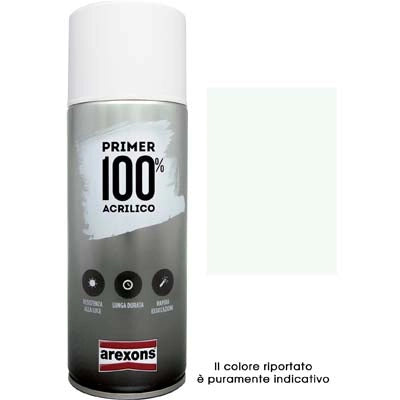 FONDO SPRAY ACRIL COLOR AGGRAPPANTE AREXONS - X PLASTICA ML 400- 6 pezzi
