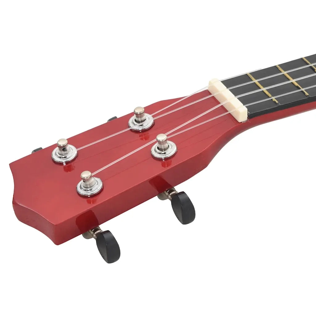 Set Ukulele Soprano con Borsa per Bambini Legno Naturale 23 70151