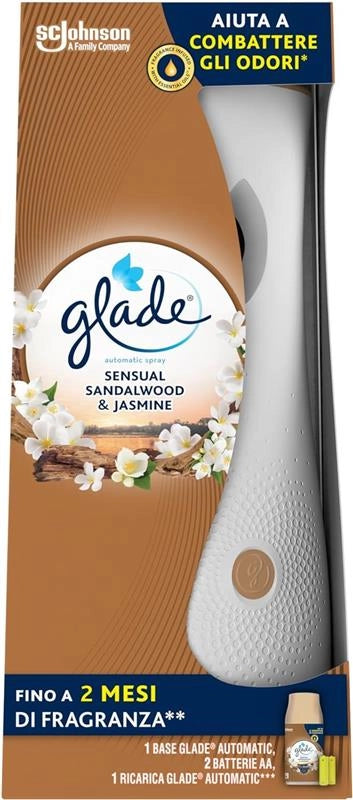 GLADE DEODORANTE PER AMBIENTE AUTOMATIC BASE E RICARICA DA 269ML NEW SENSUAL