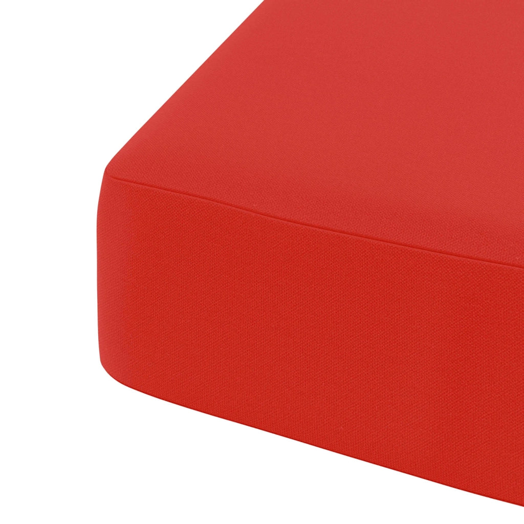 Cuscini per sedile a 4 pezzi SOEST 4 pz 100% Poliestere Rosso 945274