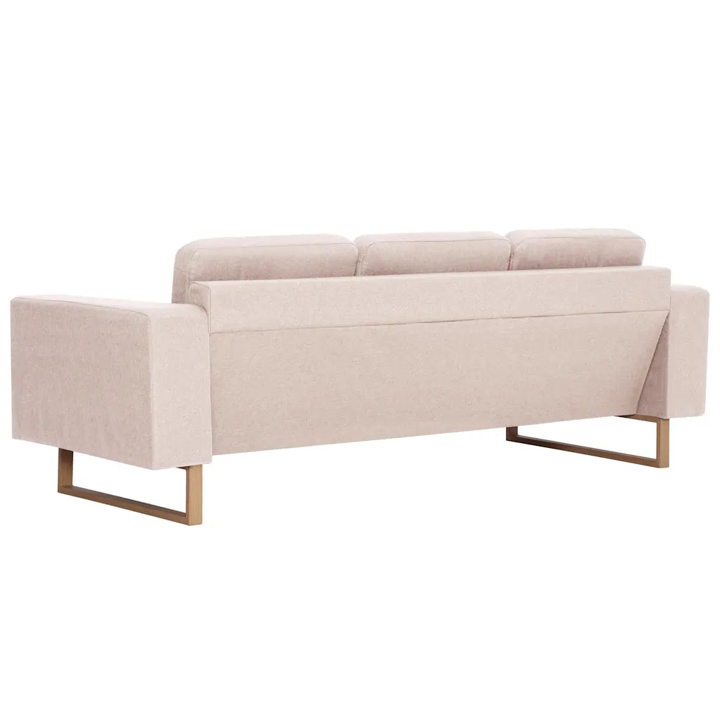 Set Divani 2 pz in Tessuto Crema 276859