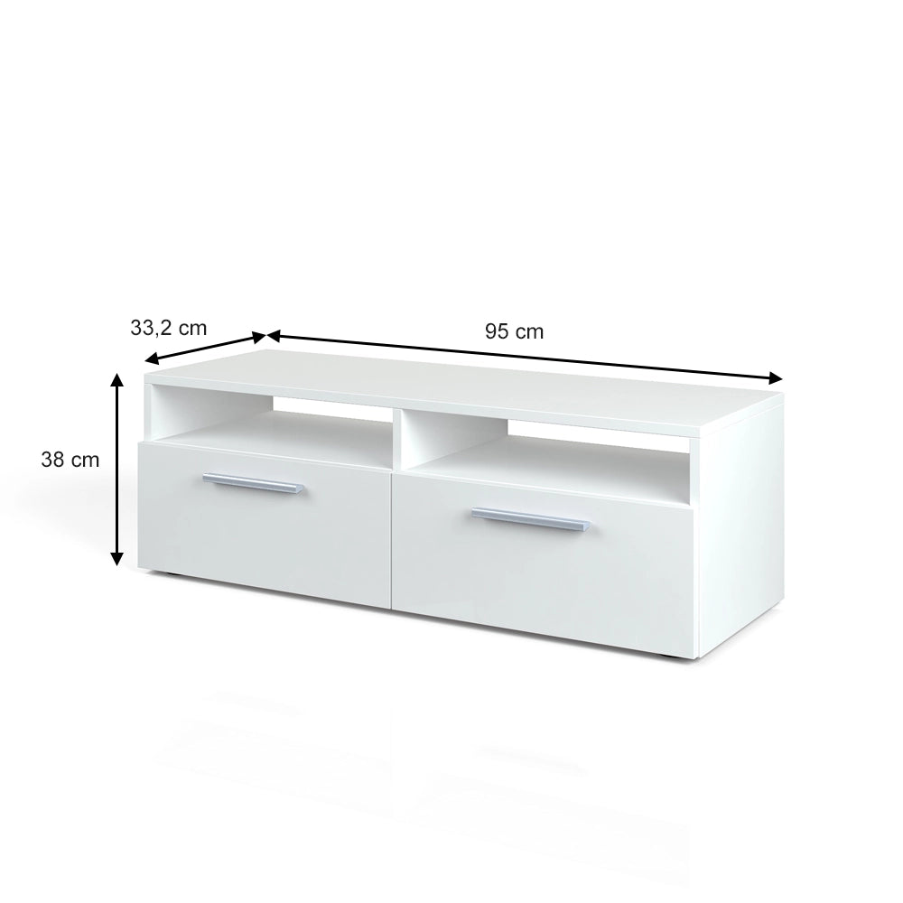 Vicco Mobile tv Bianco 95 x 38 cm