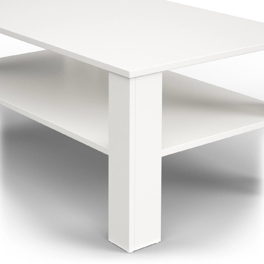 Vicco Tavolino da salotto Bianco 100 x 60 cm