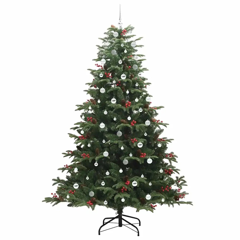 Albero di Natale artificiale con 300 LED Verde 240 cm