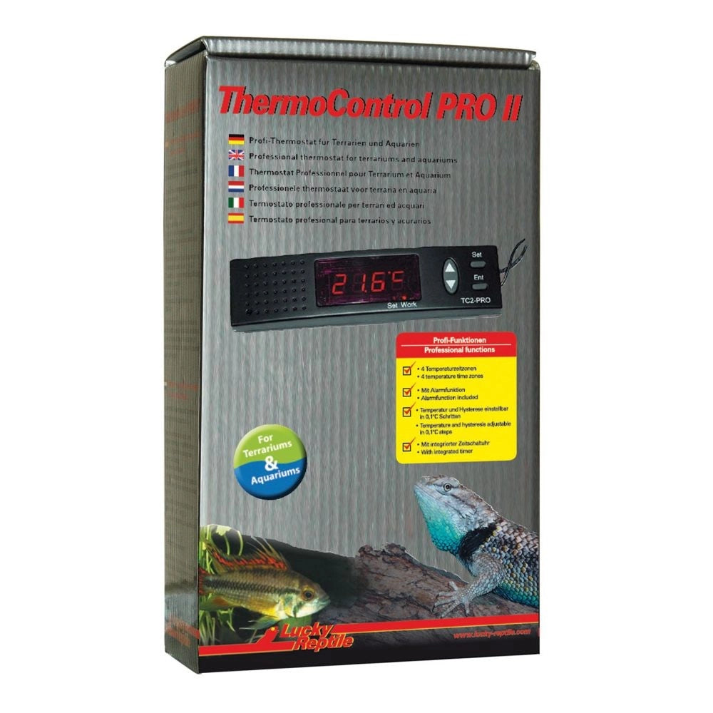 Lucky Reptile Thermo Control PRO II - Termostato digitale per terrari e acquari