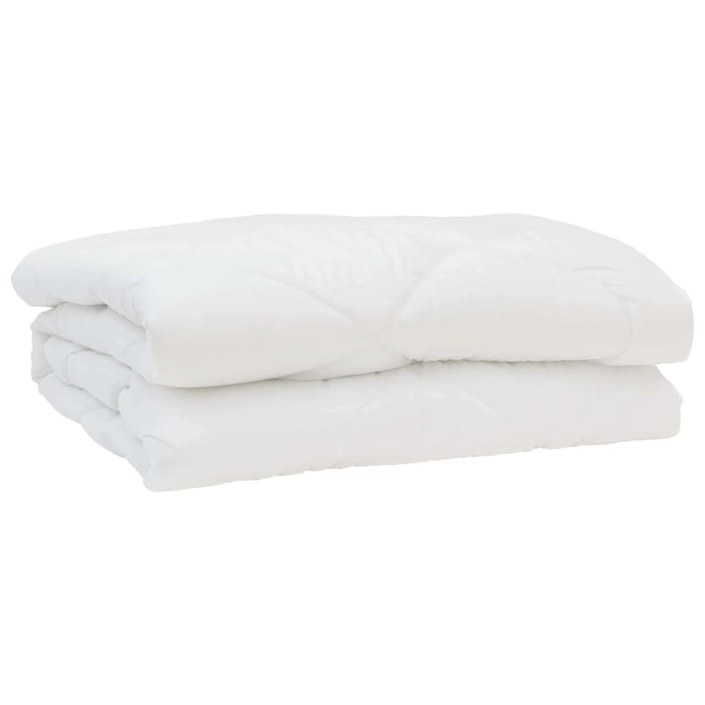 Duvet Estivo con cuscino 3 pcs Bianco Microfibra 3377287
