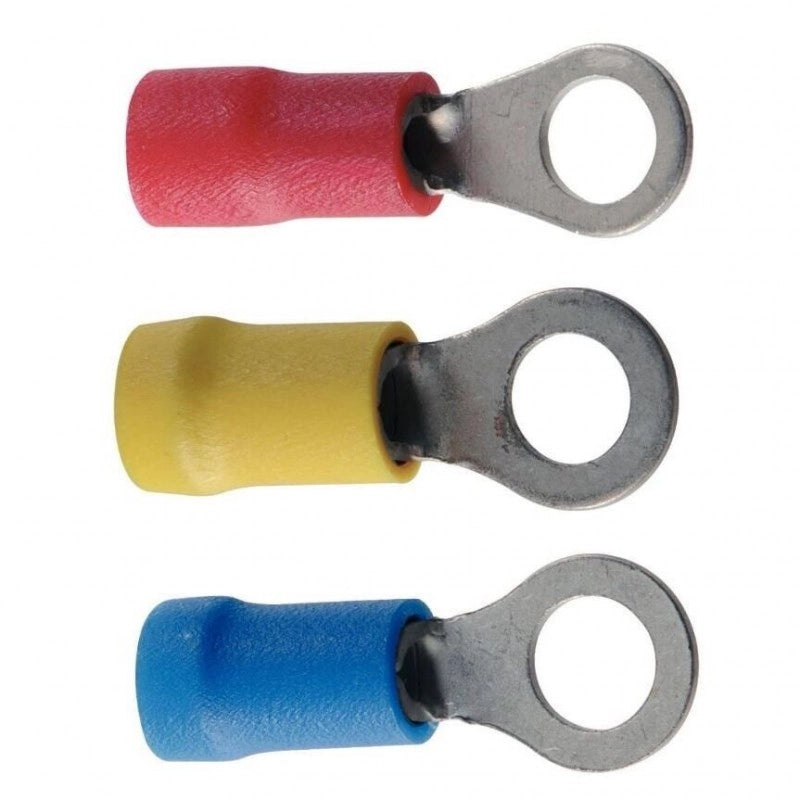 TERMINALE OCCHIELLO MM 4 GIALLO 10P