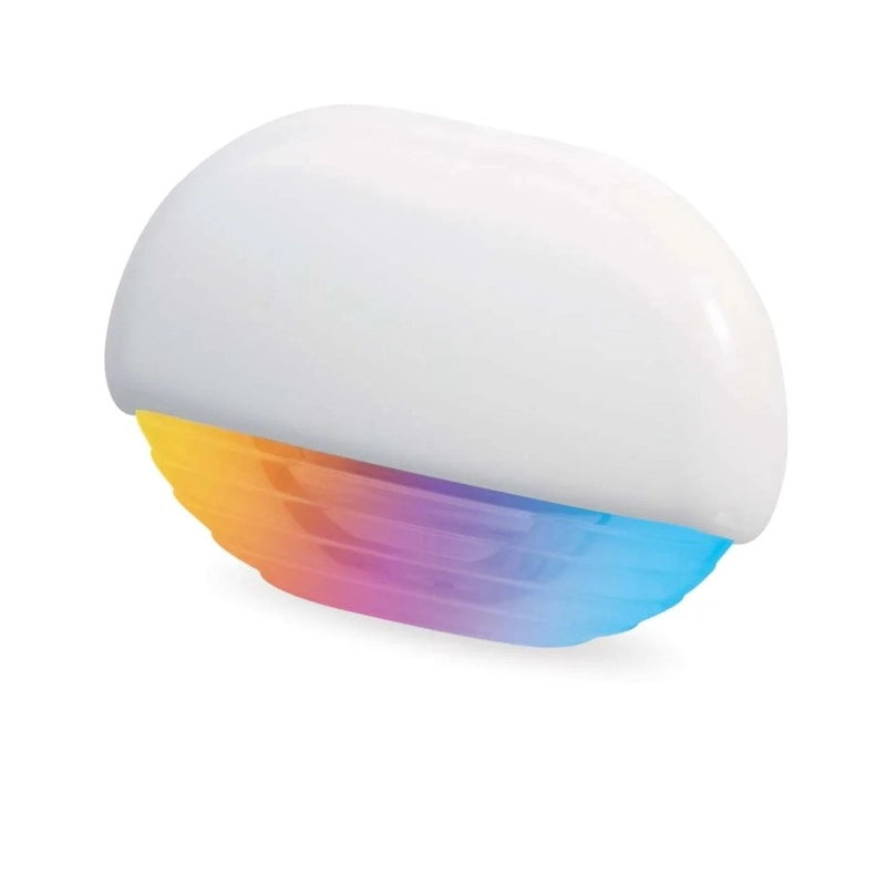 LUCE CORTESIA RGB - PLASTICA BIANCA