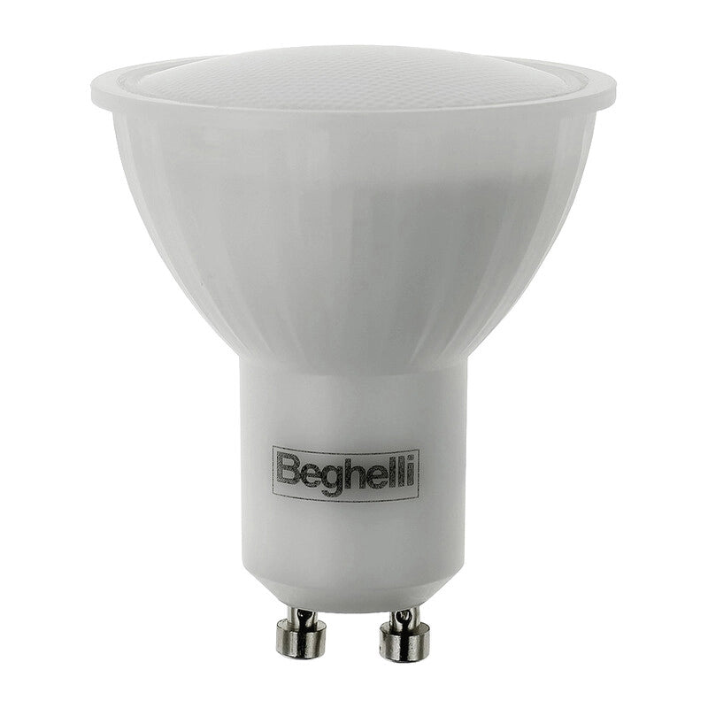 BEGHELLI LED GU10  6W 57009 CALDA 3000K- 10,0 pz