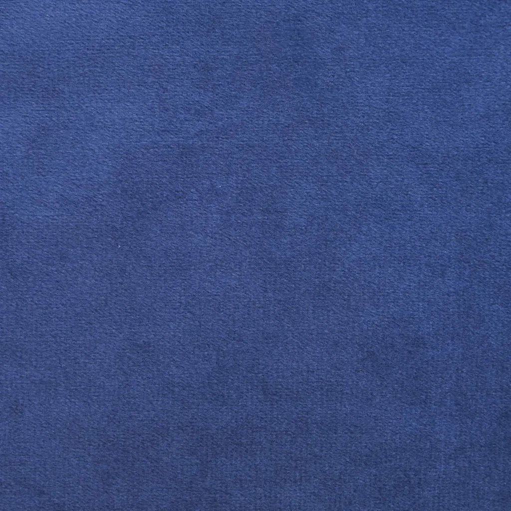 Cuscini per Seduta 2 pcs Blu Polizia Ø 40 x 13 cm Velluto 42014148