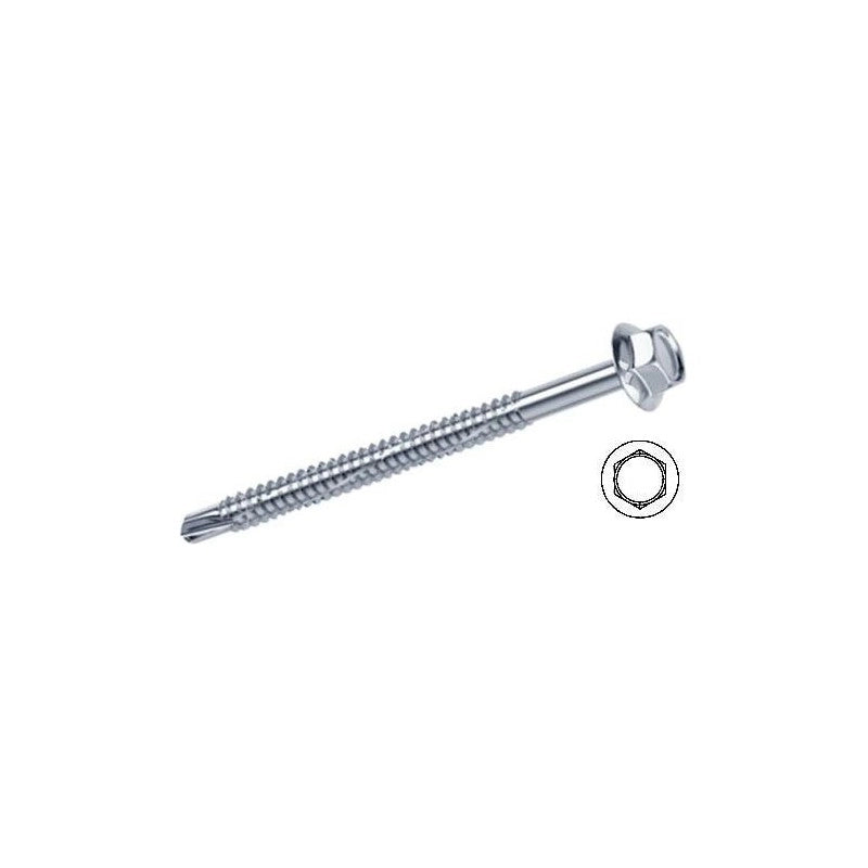 VITE AUTOPERFORANTE TE FLANGIATA 4,2x16 mm - 1000 pezzi