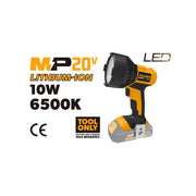 Torcia da Lavoro a Batteria TOLSEN Serie MP20V – 87311T