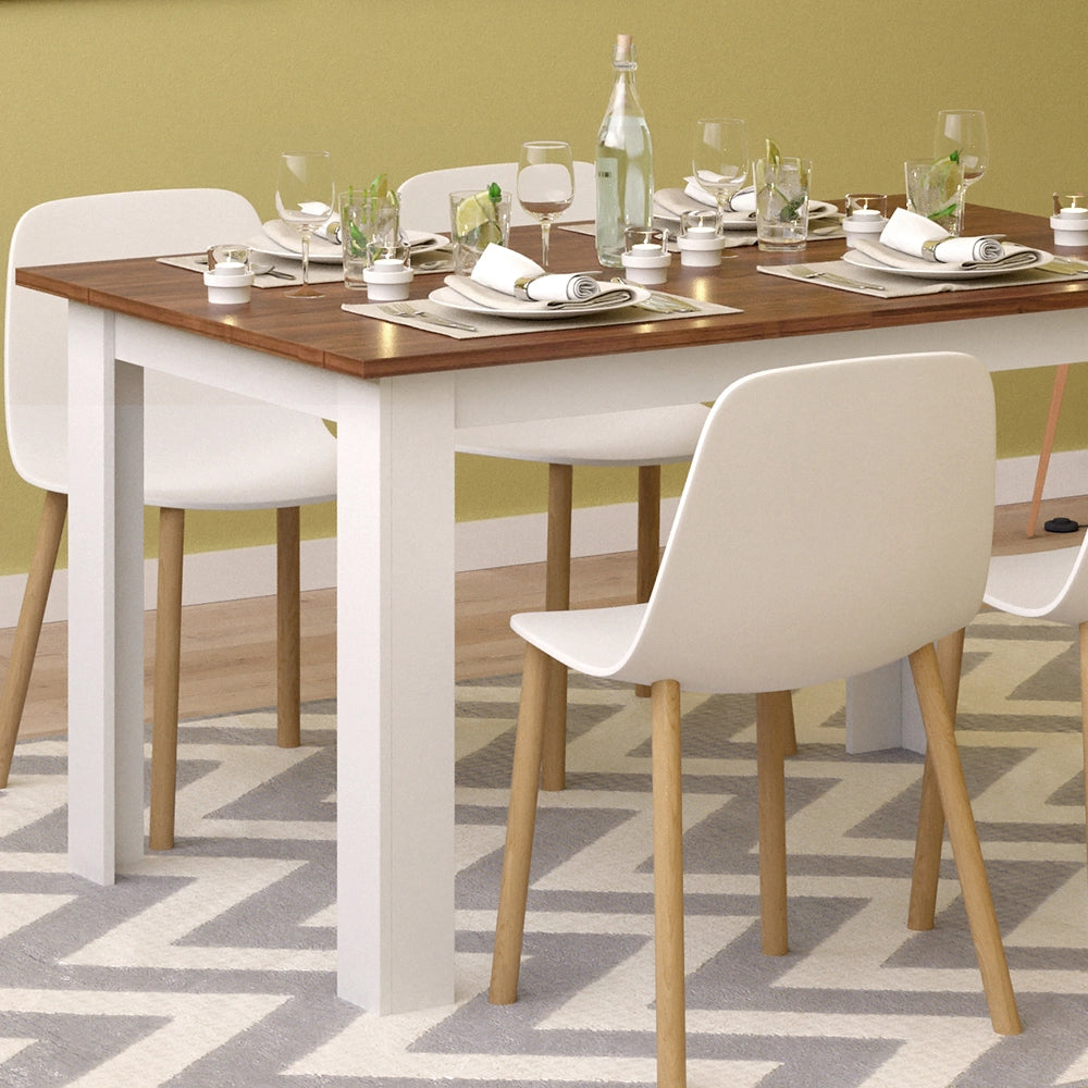 Vicco Tavolo da pranzo Noce 90 x 140 cm