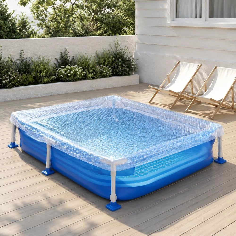 Rectangular Pool Cover 500x300 Cm PE Blue