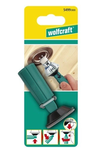 Wolfcraft Ventosa per smontaggio faretti I - 5499000