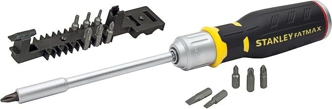 Giravite con cricchetto Stanley FATMAX + 12 bit FMHT0-62690