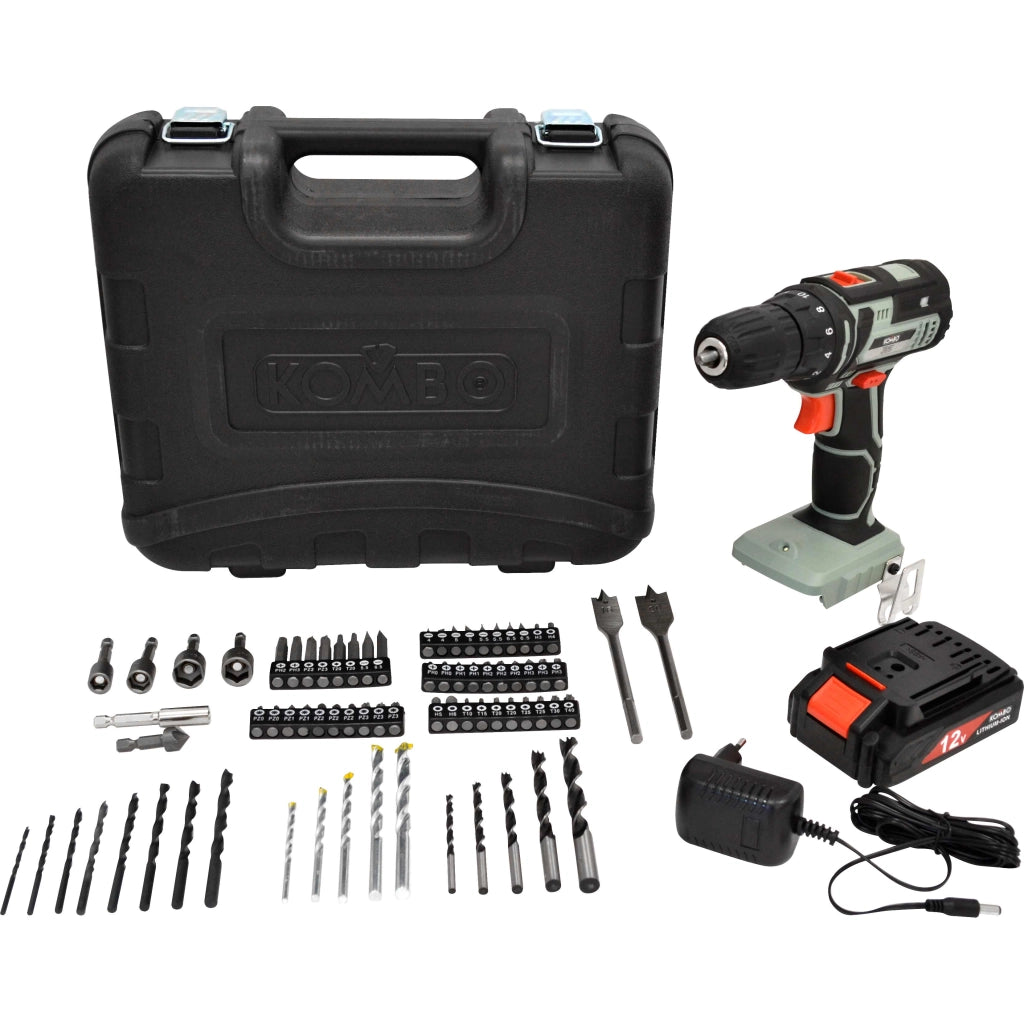 Valigetta Avvitatore Cordless con 79 Accessori Professionali