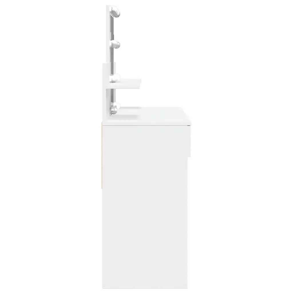 Toeletta con LED Bianco 100x40x130 cm 848199