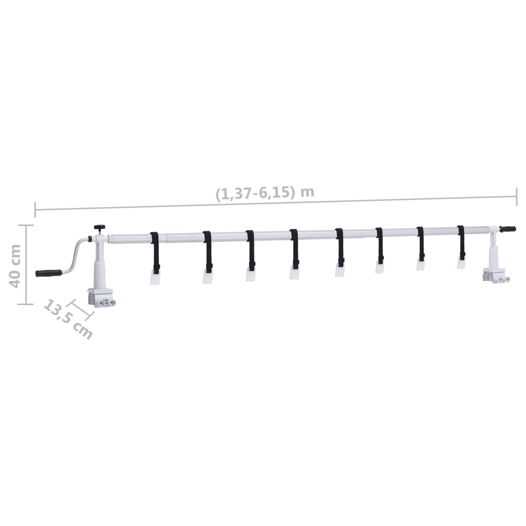 Rullo di Copertura per Piscina con Base in Plastica CFW3543077