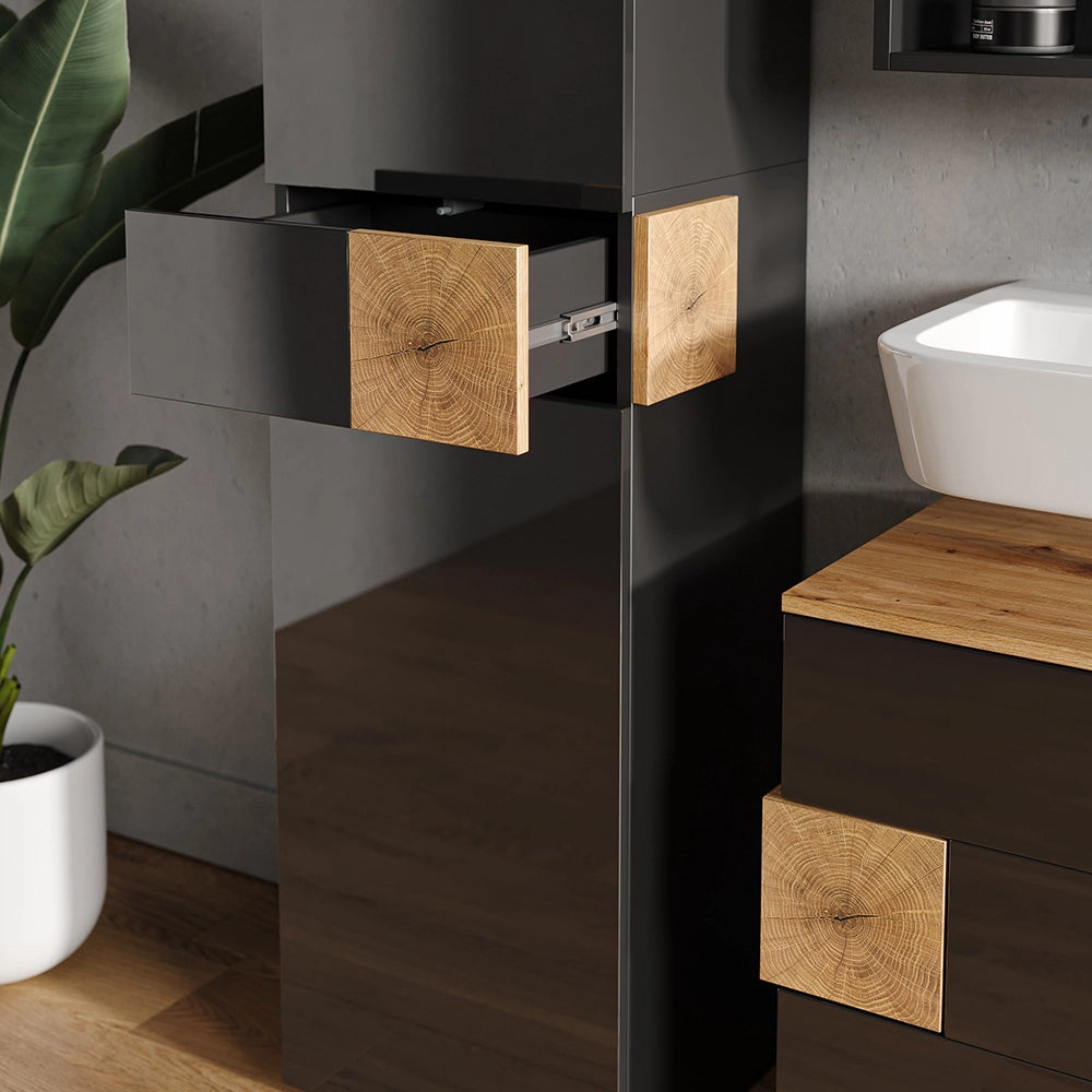 Vicco Mobile bagno alto Antracite 40 x 184.2 cm