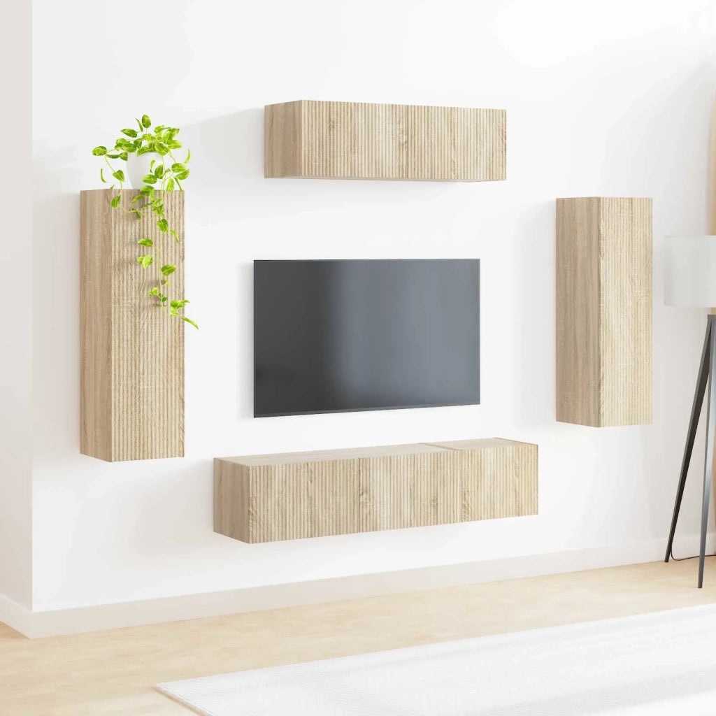 Mobile TV 5 pcs Rovere Sonoma