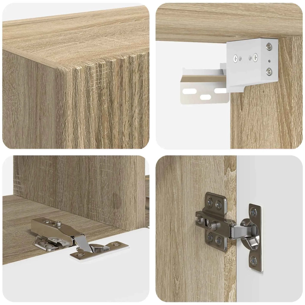 Set mobile TV 6 pcs Rovere Sonoma Legno multistrato 3409125