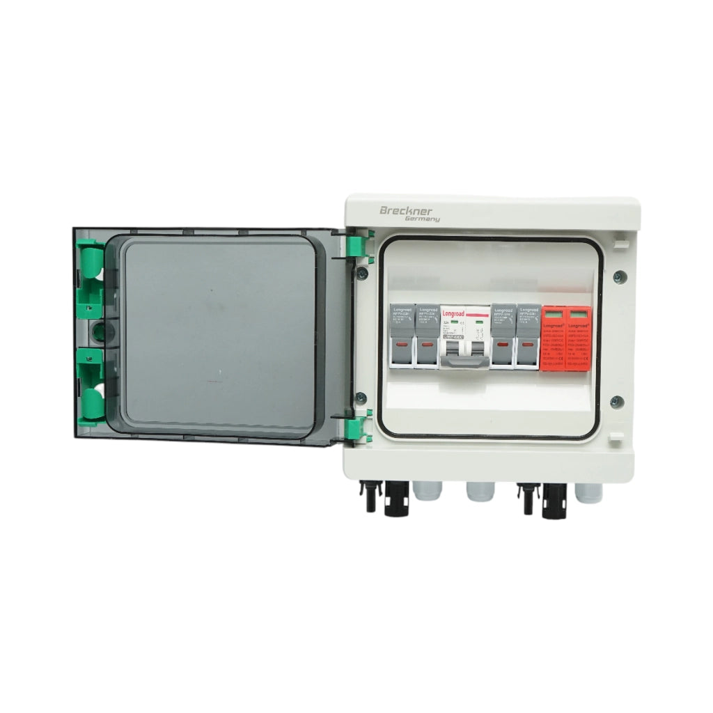 Pannello fusibile CC da 6 KW dotato di sistema ON/OFF GRID a 2 stringhe Breckner Germany