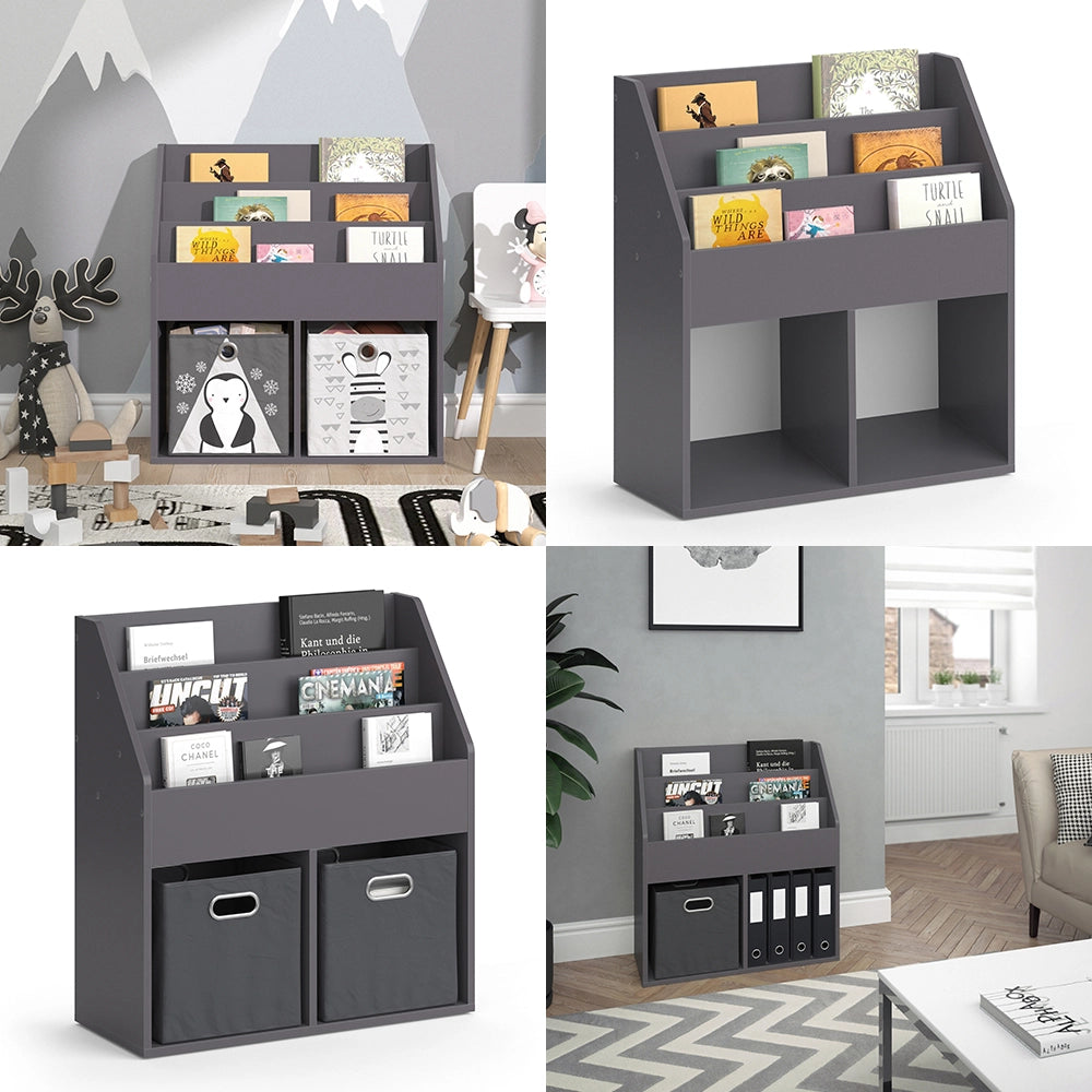 Vicco Libreria Grigio 72 x 79 cm