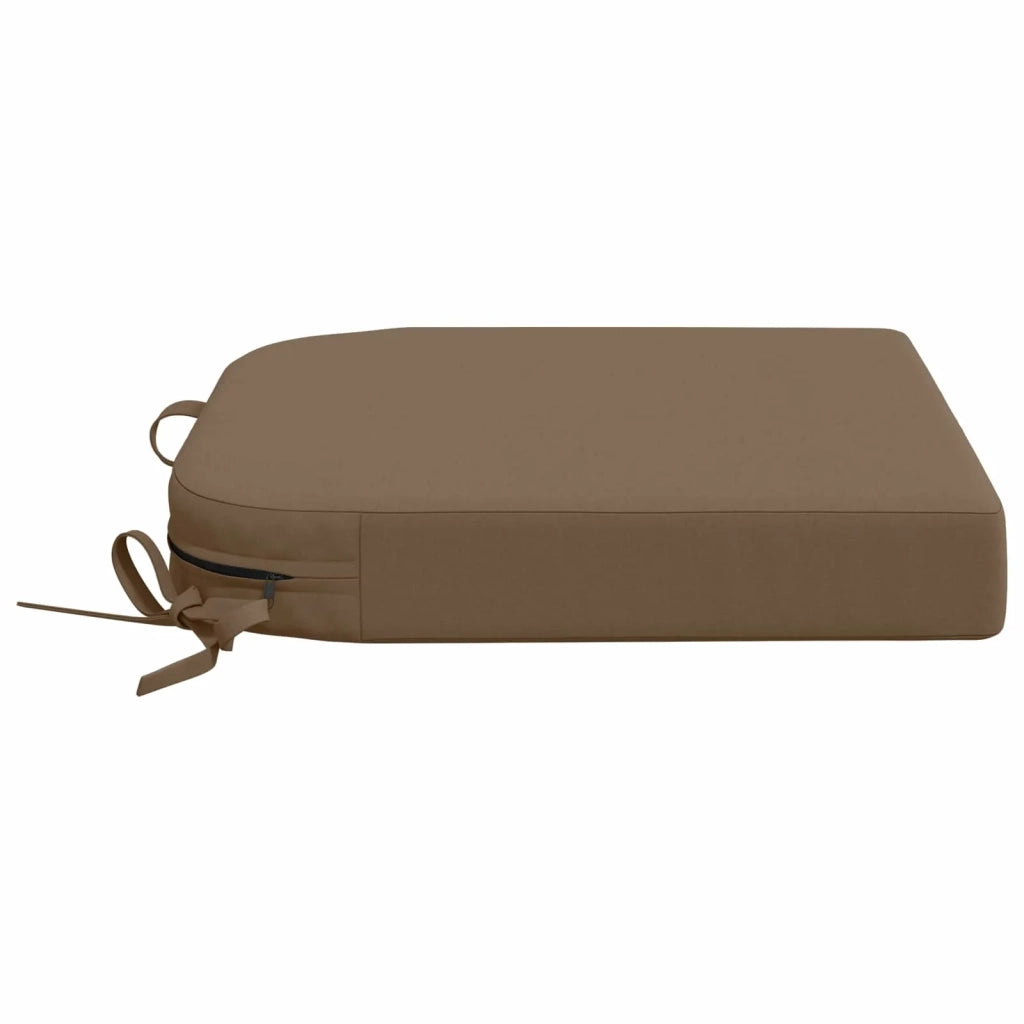 Cuscini per sedile a 4 pezzi SOEST 4 pz 100% Poliestere Tortora 945170