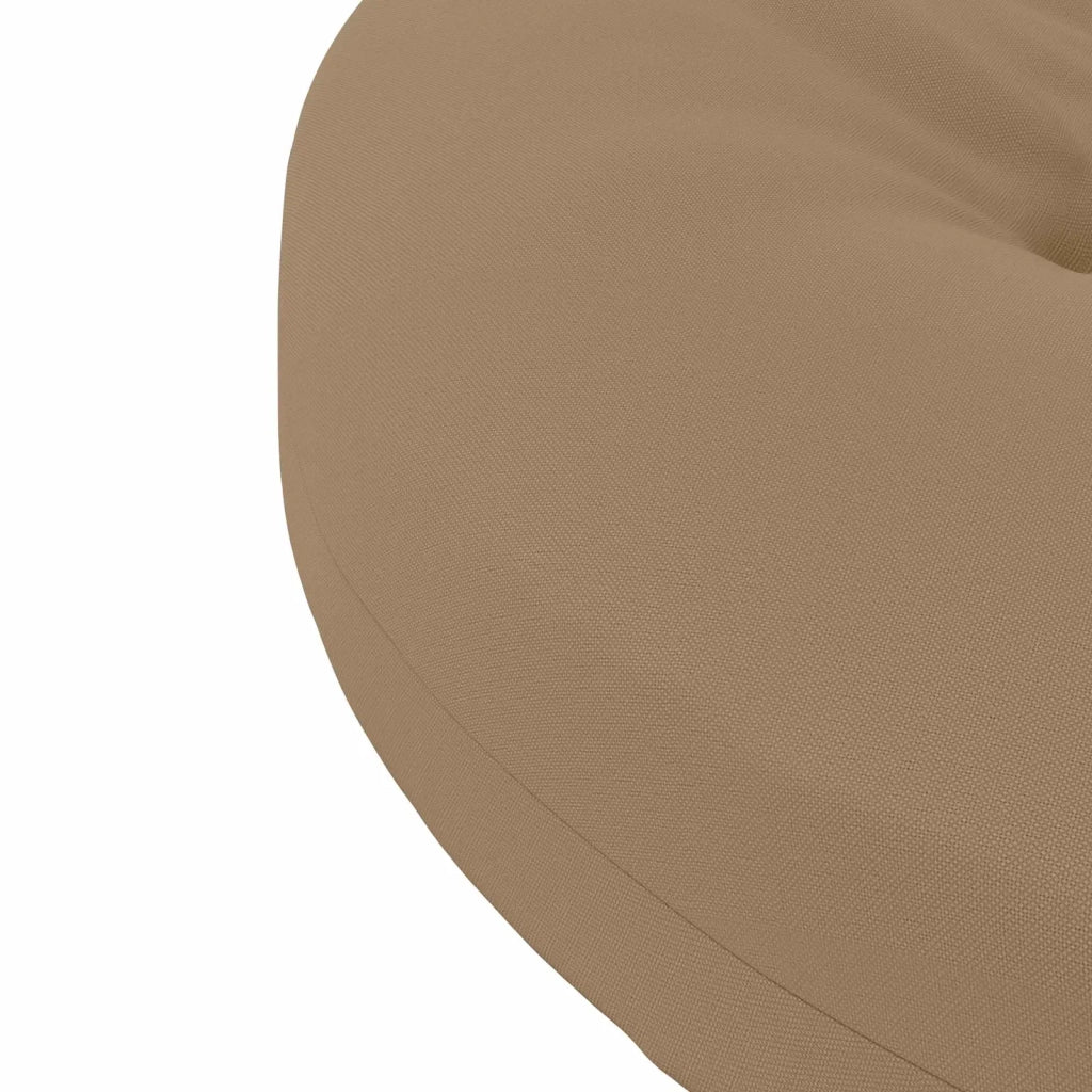 Cuscini per Sedia in 4 Pezzi 4 pz 100% Poliestere Tortora 945336