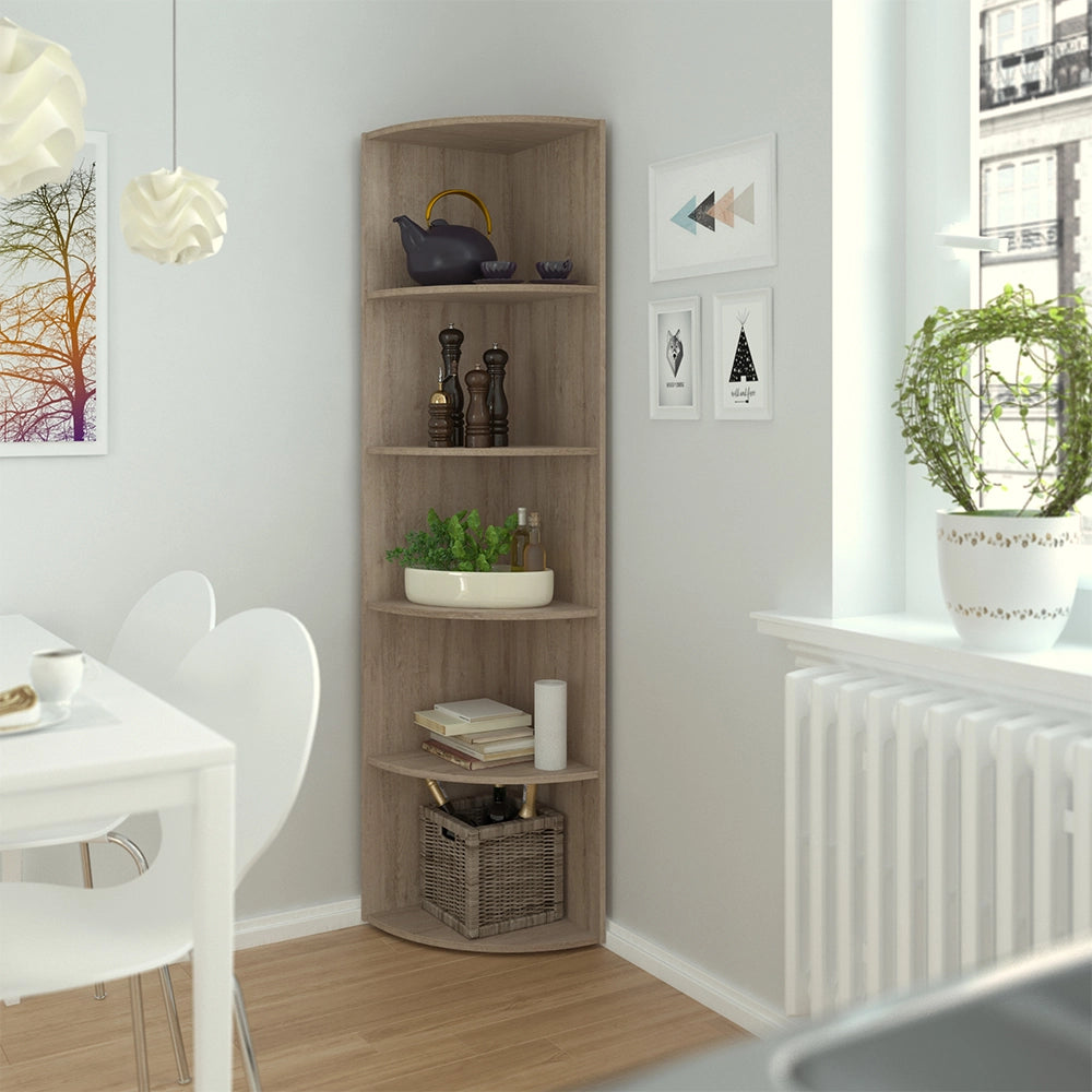 Vicco Libreria angolare da terra Sonoma 40 x 180 cm