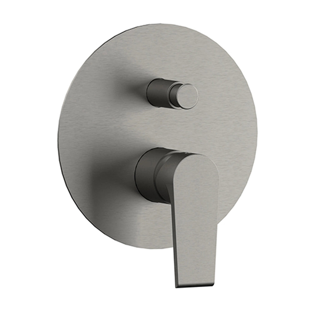 Set miscelatori lavabo bidet e doccia incasso spazzolato Mariani Artic