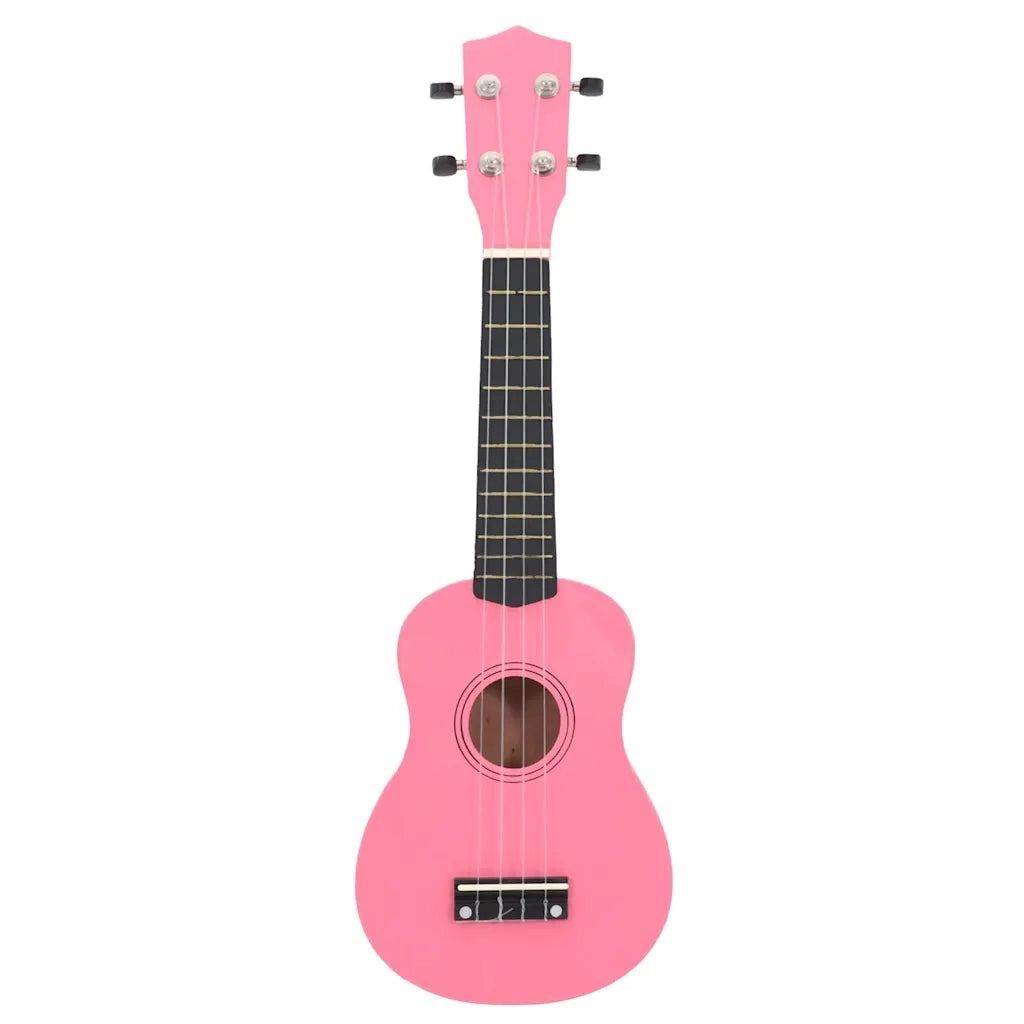 Set Ukulele Soprano con Borsa per Bambini Rosa 23 70153