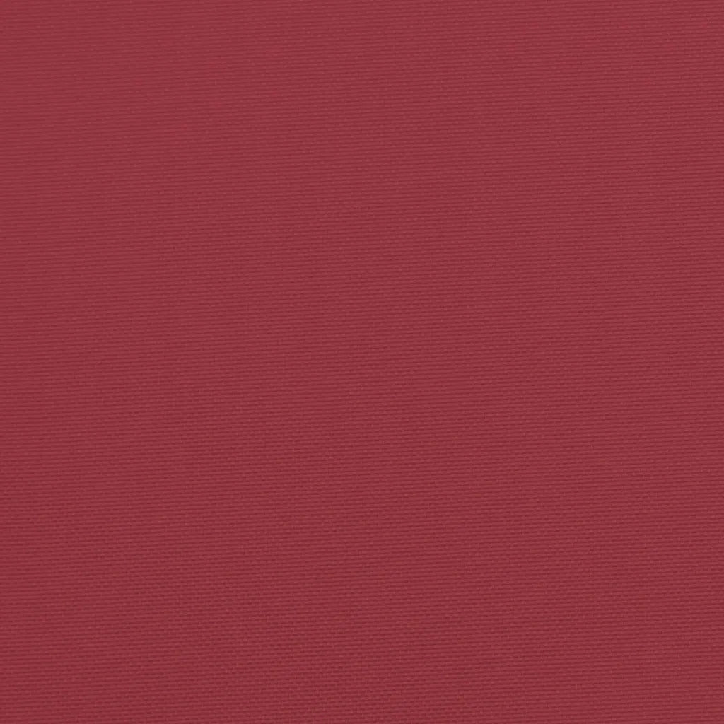 Cuscini per Pallet 2 pz | Cuscini per sedie Rosso Vino in Tessuto