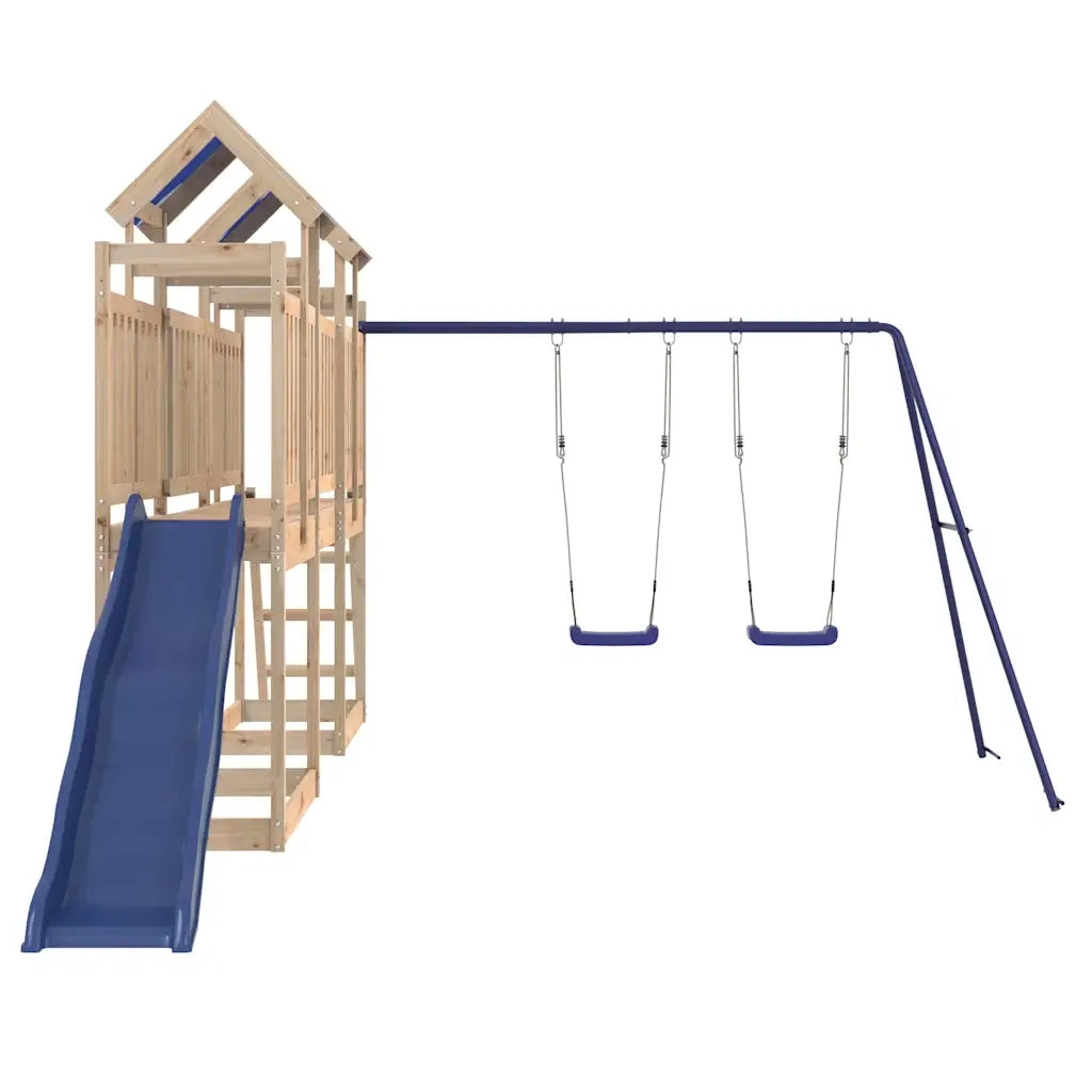 Set da Gioco da Esterno in Legno Massello di Pino 3279082