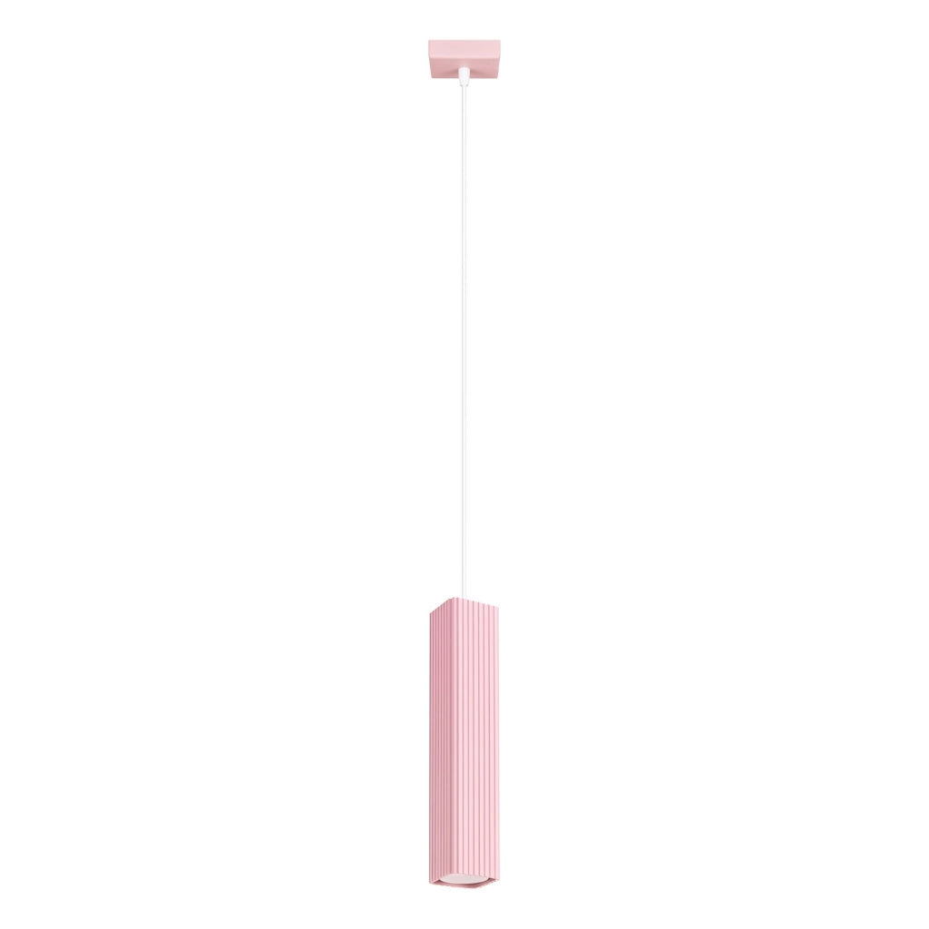 Lampada a sospensione RAYO 1 rosa