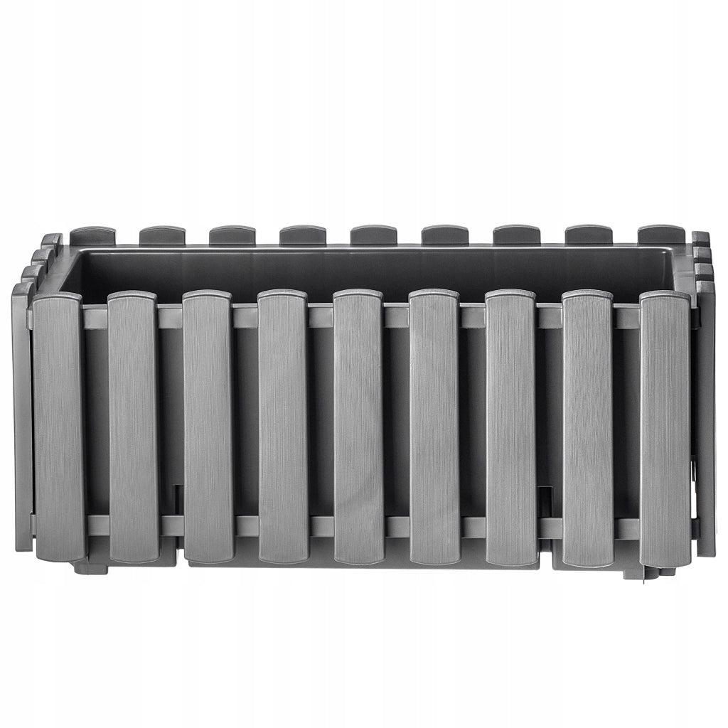 Vaso da fiori per balcone KADAX 38x18x16,5 cm Grigio