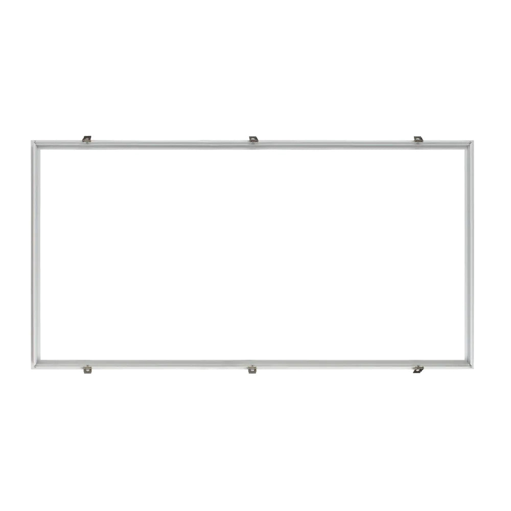 Cornice a incasso per cartongesso per pannello LED 120x30