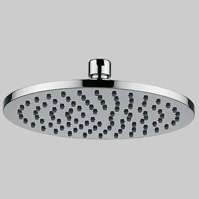 SOFFIONE DOCCIA VENERE OTTONE CROMATO  1/2  Ø 200 mm     MADE IN ITALY