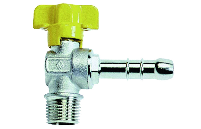 RUBINETTO A SFERA GAS SQUADRA M- 1/2 x 14  Metano- BUGAT- pezzi 1