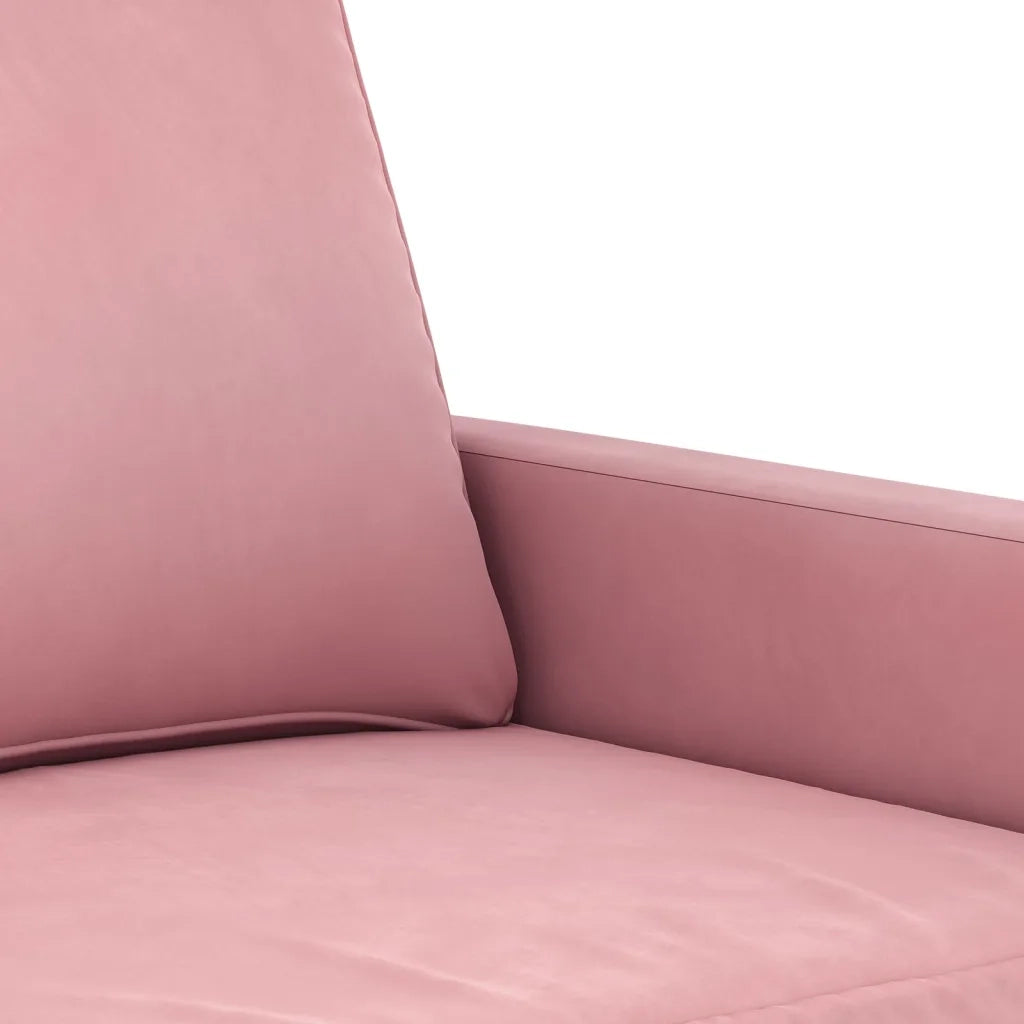 Poltrona Rosa 60 cm Velluto 359182