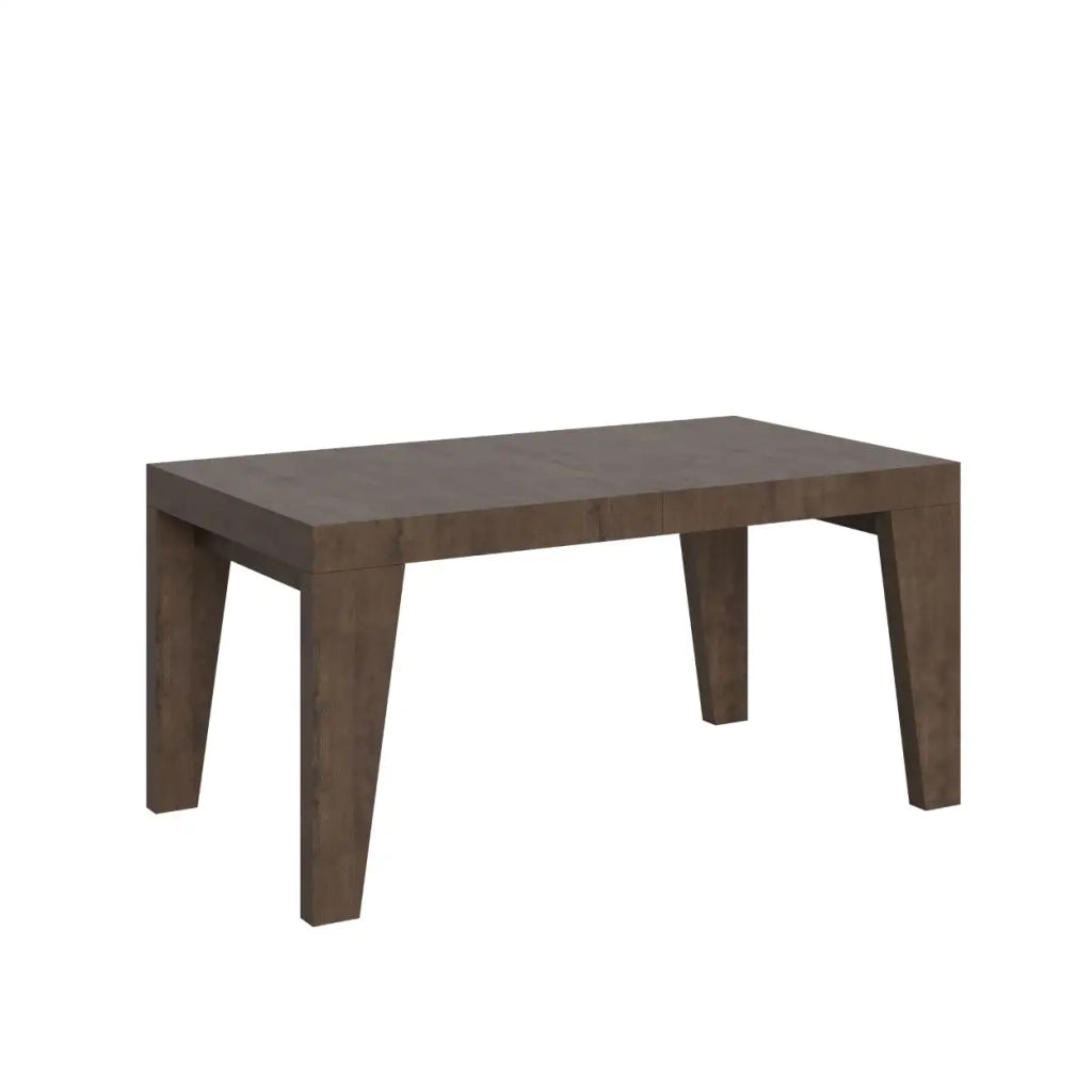 Tavolo allungabile 160/264x90 cm Naxy colore noce