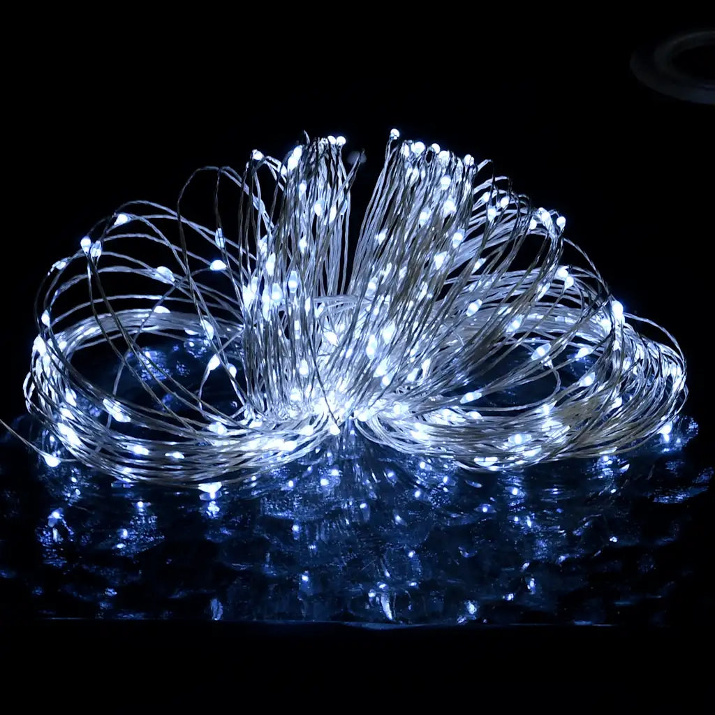 Stringa LED con 150 Luci LED Bianco Freddo 15 m 330050