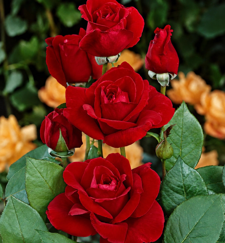 Gardenaria Rosa 'Mr Lincoln' - Rosa da giardino Altezza: 40/50 cm (vaso20)