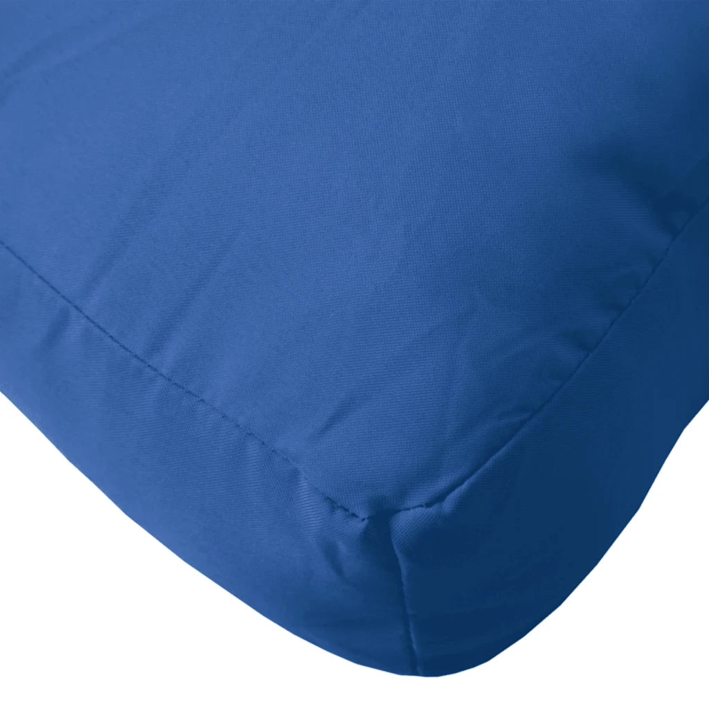 Cuscini per Pallet 3 pz | Cuscini per sedie Blu in Tessuto
